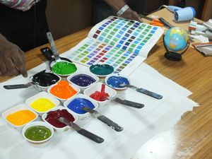 Fabric Color Mixing